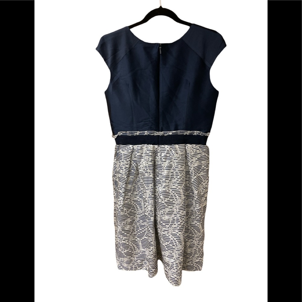 Striped Solid Mini Dress - image 2